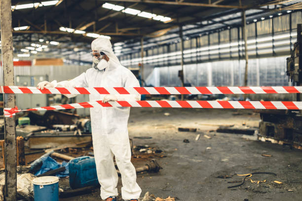 Professional Unattended Death Cleanup technician working in Middletown, CA